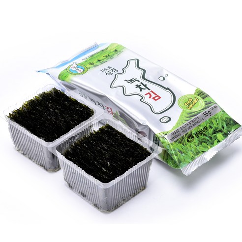 해송식품 팔도강산 녹차김 도시락김(4g x 12P) 썸네일 2