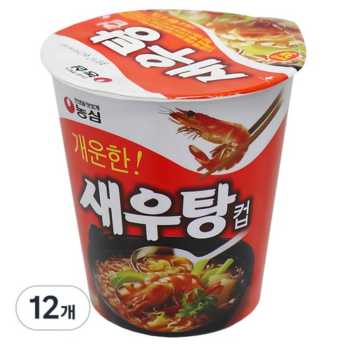 농심 새우탕컵 67G x 1EA 썸네일 2