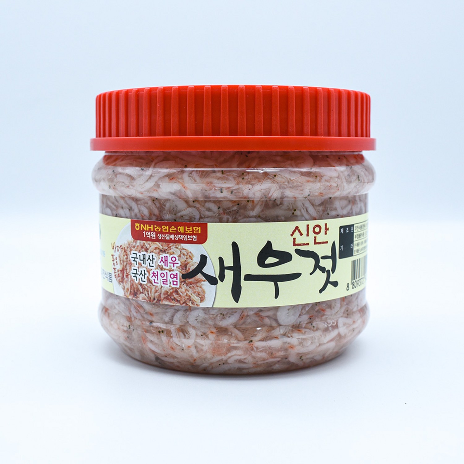 새우젓 새우(국산)73%, 소금27%, 0~10℃냉장보관 900G 썸네일 2