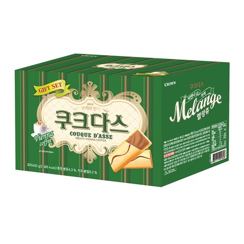 크라운제과 쿠크다스커피72G - PAPER BOX 썸네일 3
