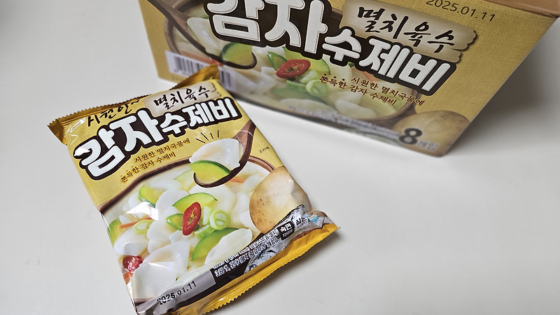 ㈜이가자연면 감자수제비 썸네일 2