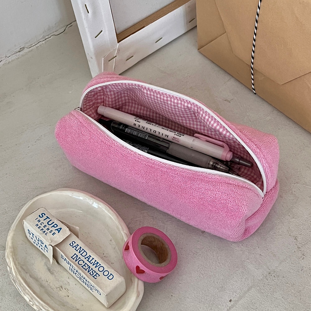 팬톤가로슬림펜슬파우치_핑크 썸네일 2