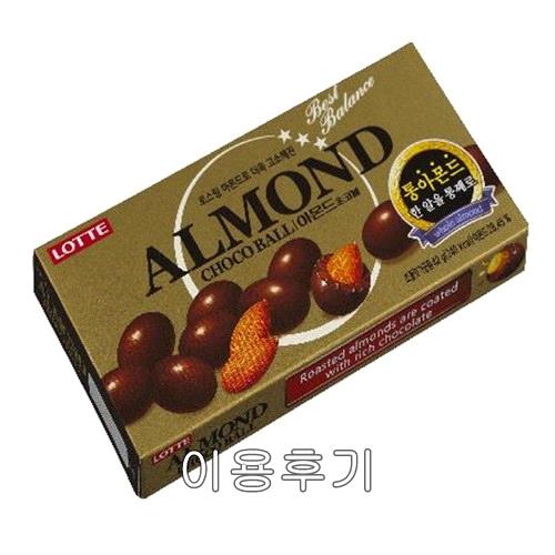 롯데 아몬드초코볼 77G 썸네일 2