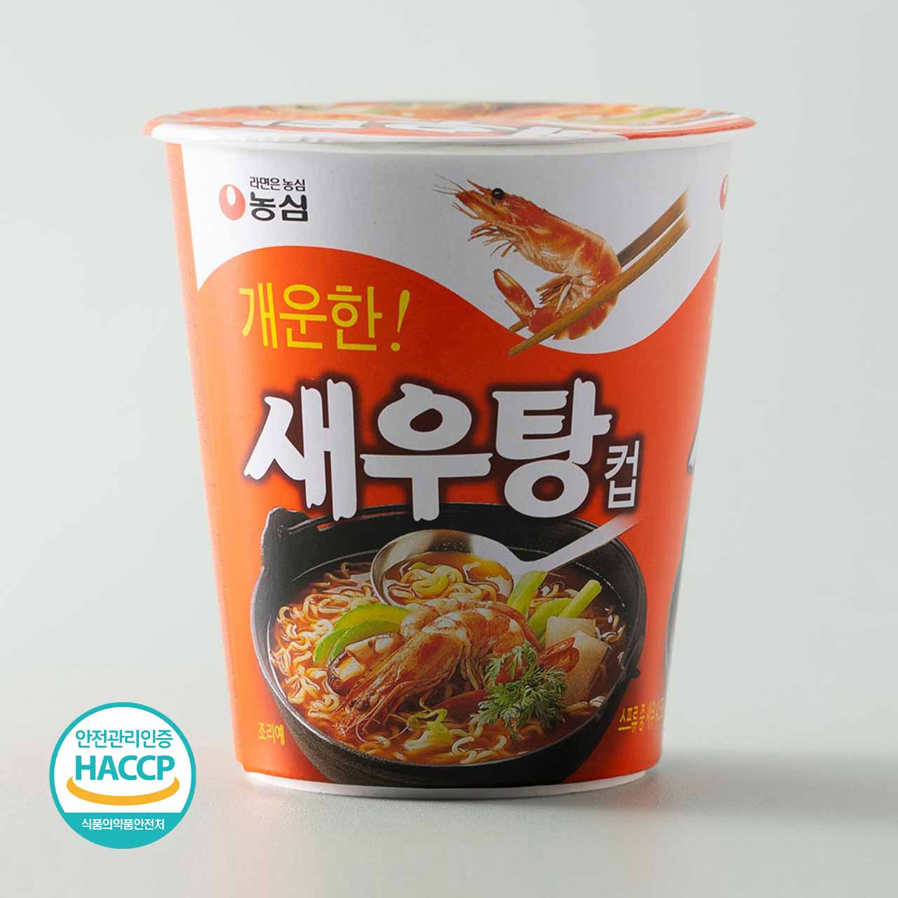 농심 새우탕(800원)67G - PAPER CUP 썸네일 3