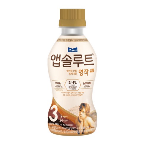 앱솔루트 첫두유 자연콩3단계190ml 썸네일 2