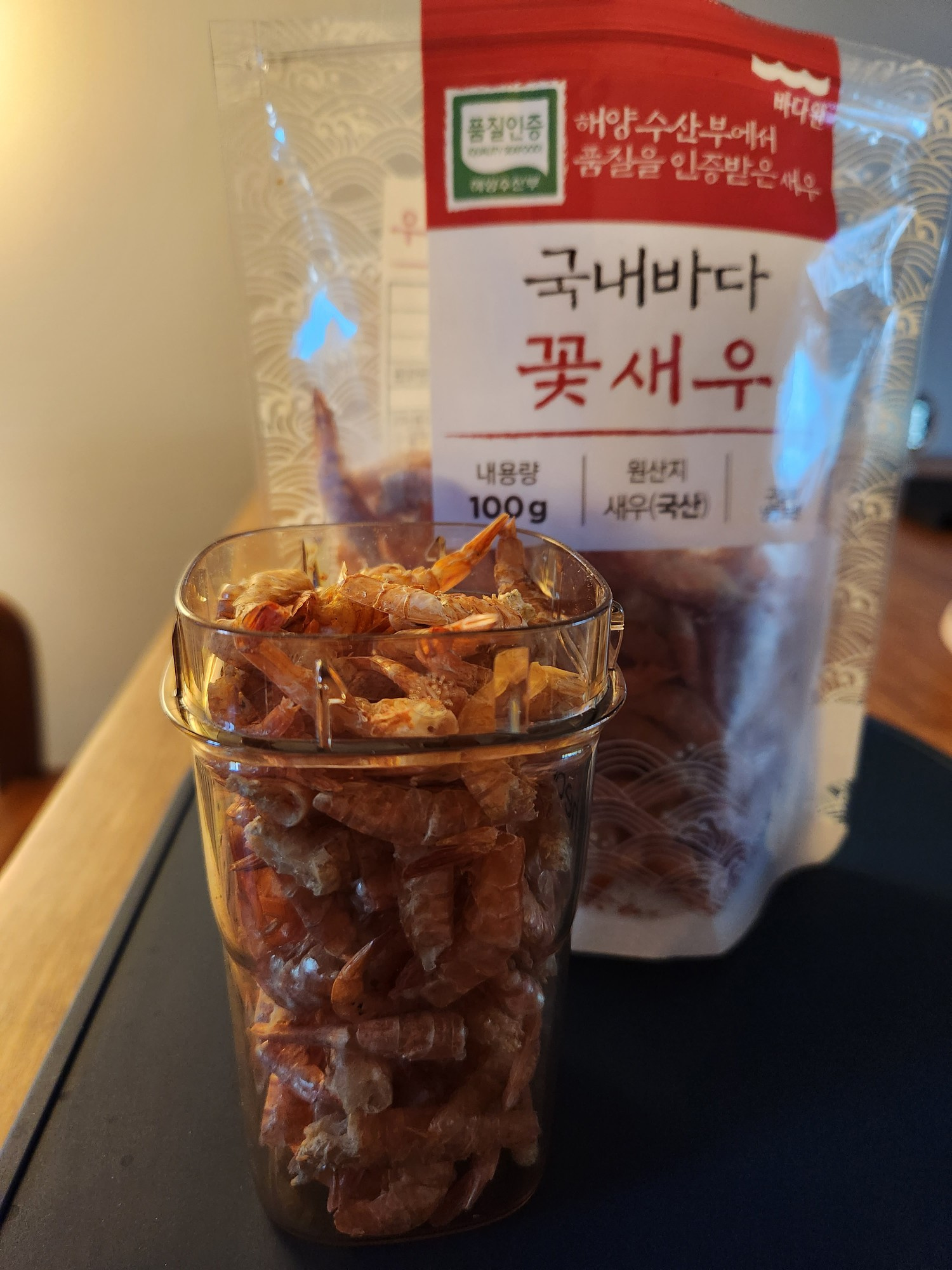 (주)이엔에이치생명공학 하늘팜 새우가루 70G x 1EA 썸네일 2