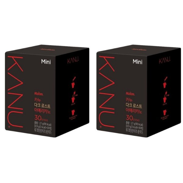 동서식품 맥심 카누 콜롬비아 다크 로스트 9G x 4EA 썸네일 2