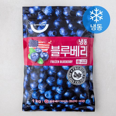 (주)웰팜 생활N 냉동블루베리 1KG 썸네일 2