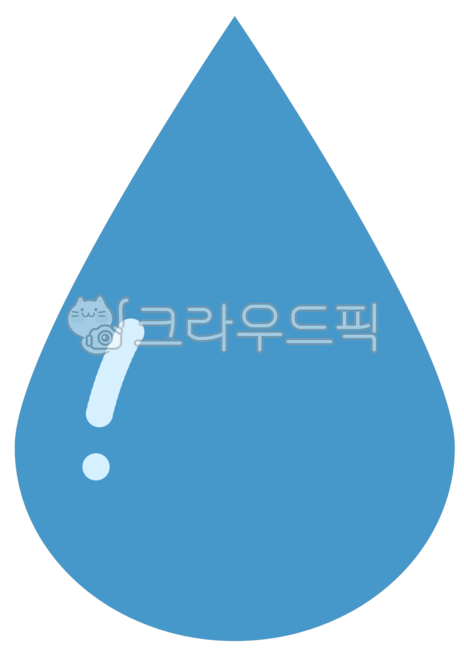 K)물방울스티커/조개 썸네일 2