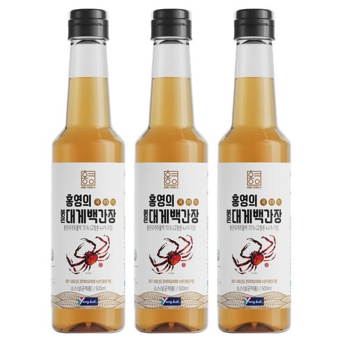 삼천포어간장 어간장 유리병 500ml 썸네일 3