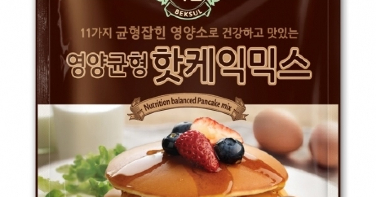 씨제이제일제당(주) 백설 백설 핫케익믹스 800G x 1EA 썸네일 3