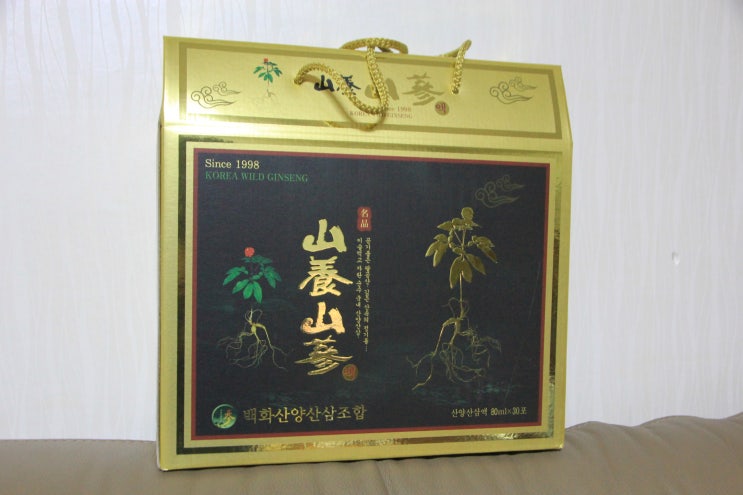 백화산양산삼조합 백화산양산삼(액) 산양산삼(액)2 80G x 10EA 썸네일 3