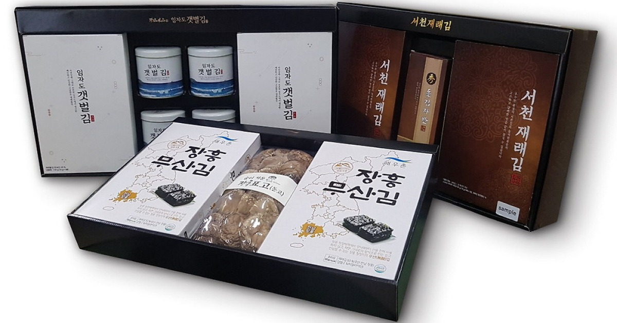 (주)해우촌 프리미엄 청파래김 선물세트 썸네일 3