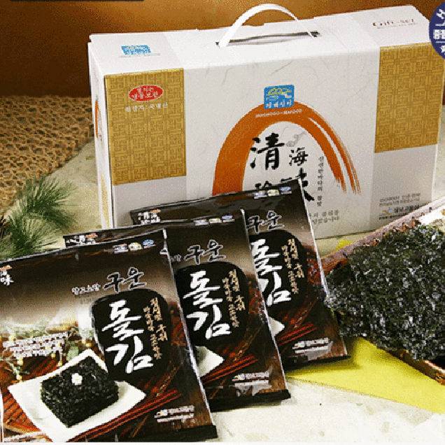 (주)장보고물산 청해진미 재래맛김 7매 썸네일 2