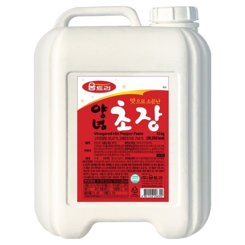 (주)움트리 양념초장 양념초장 200G 200G x 1EA 썸네일 3