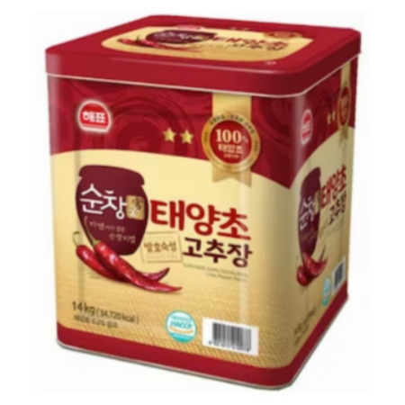 사조산업(주) 큰집 태양초 고추장 14kg CAN 썸네일 3