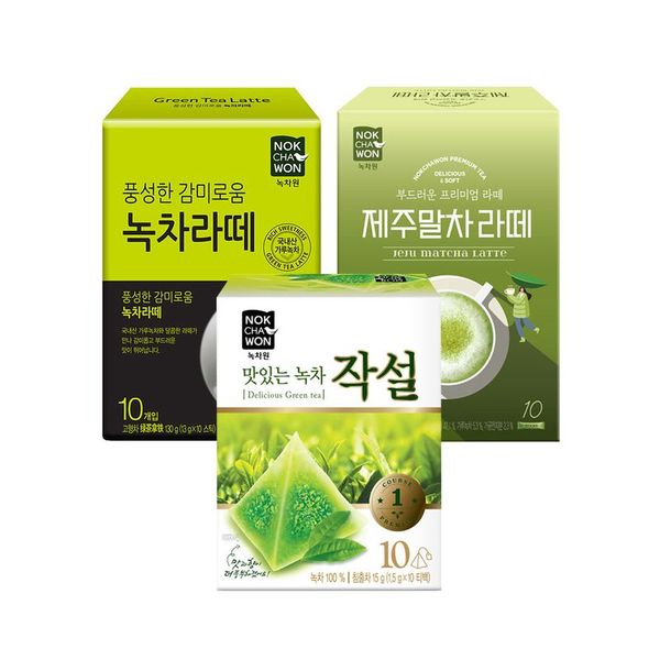 녹차원 녹차라떼12T(13g*12T) 썸네일 3