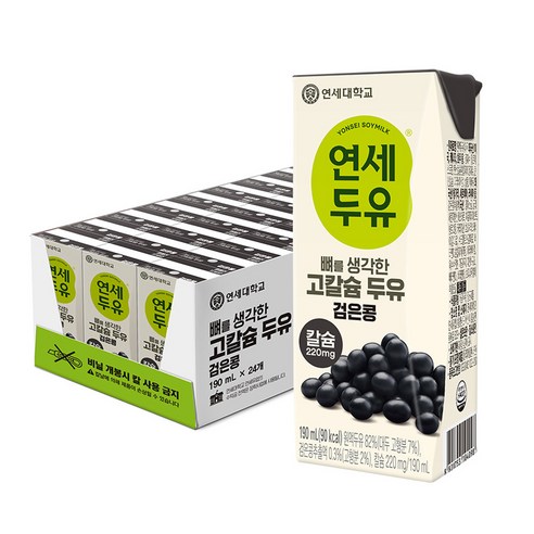 연세 콩수레 아몬드&잣두유 190ml×24 썸네일 2