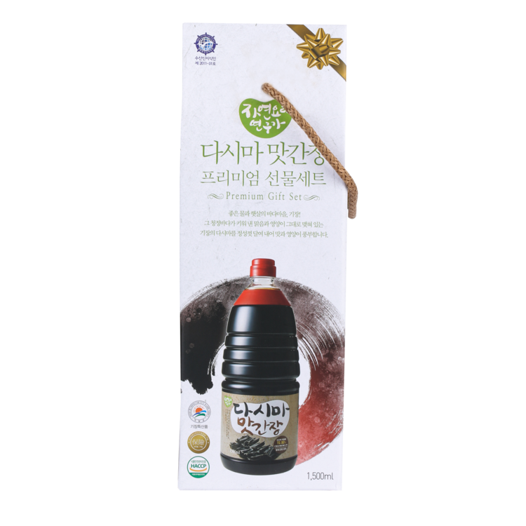 (주)해오름바이오 자연요리연구가 다시마 맛간장 500G x 1EA 썸네일 2