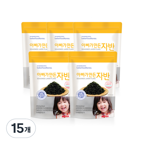 [베베푸드] 아빠가만든김 4G x 6EA 썸네일 2