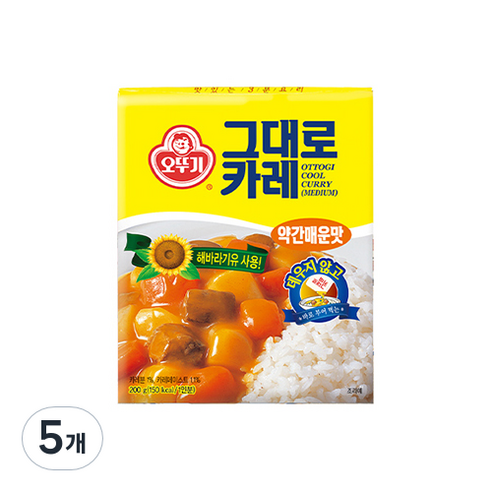 오뚜기 그대로카레매운맛200G - FOIL BAG 썸네일 2