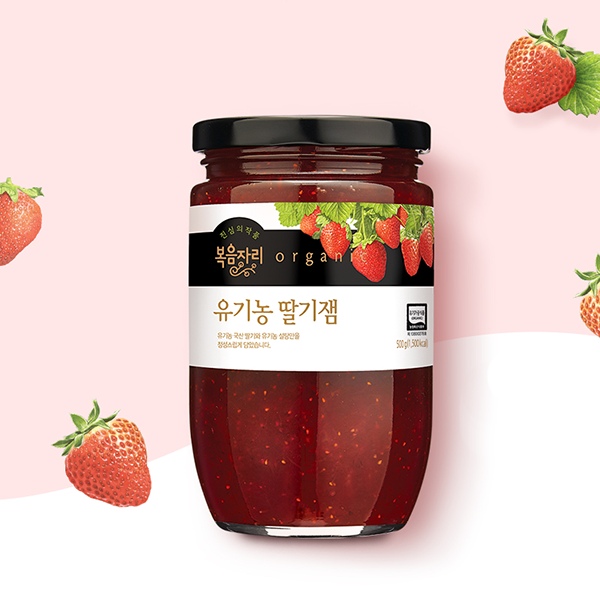 복음자리 햇 딸기잼 500g 썸네일 2