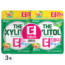 오리온 자일리톨 피치 130G 썸네일 2