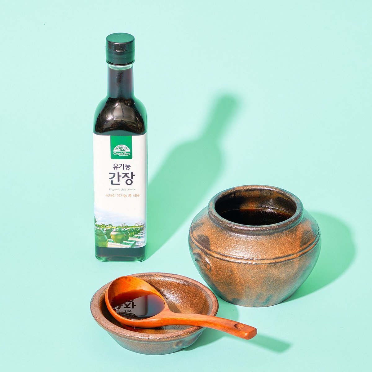 운장식품 서목태9회죽염간장 420ml 썸네일 2