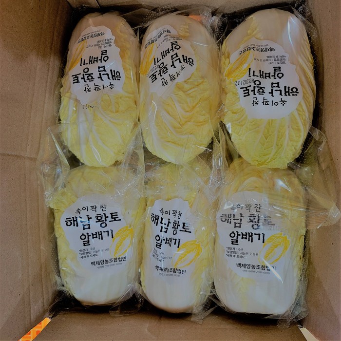 해남배추㈜ 해남참 절임배추 5000G 썸네일 2