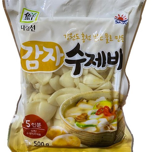 유림식품 감자수제비 1000G 썸네일 2