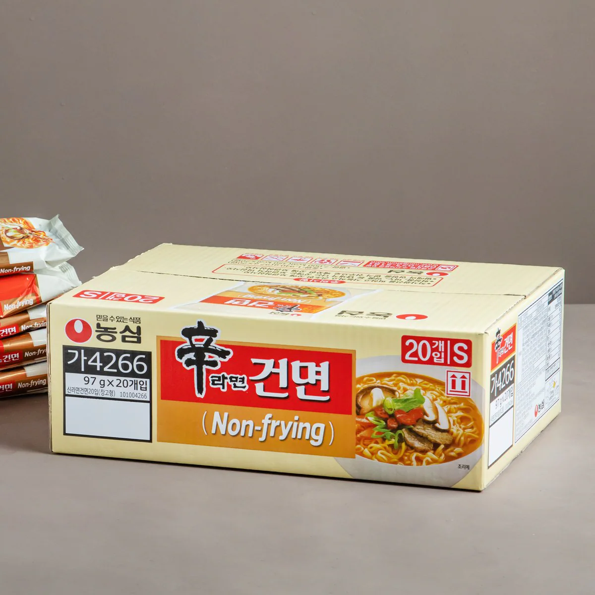 농심 건면세대 청국장 87g 썸네일 3