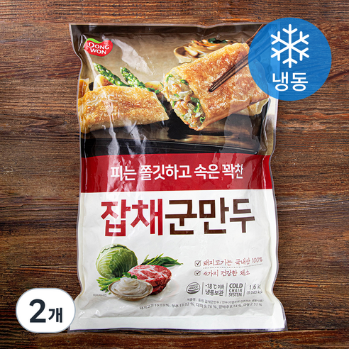 동원 새참 잡채군만두 400g 썸네일 2