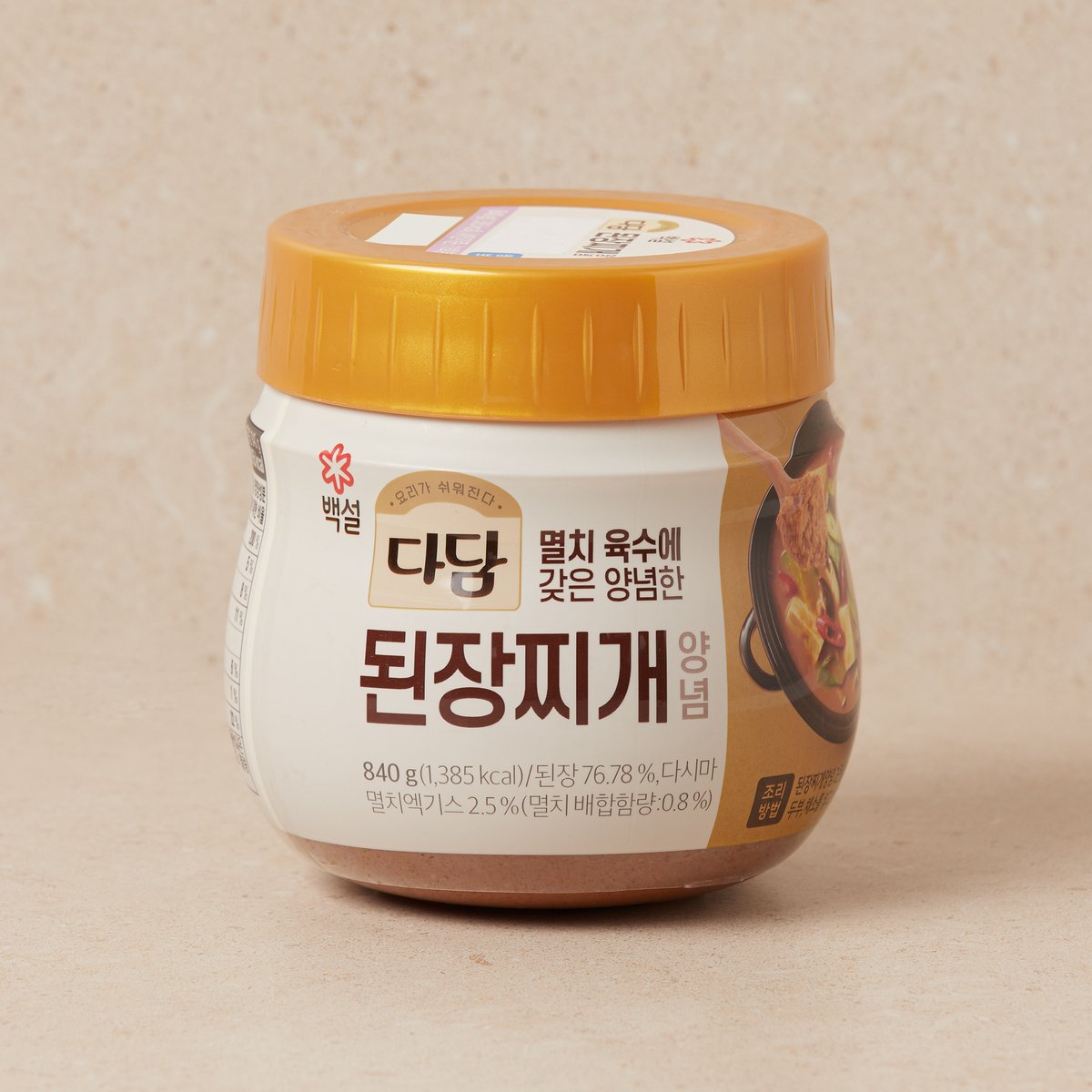백설 다담된장찌개전용 840g 썸네일 3