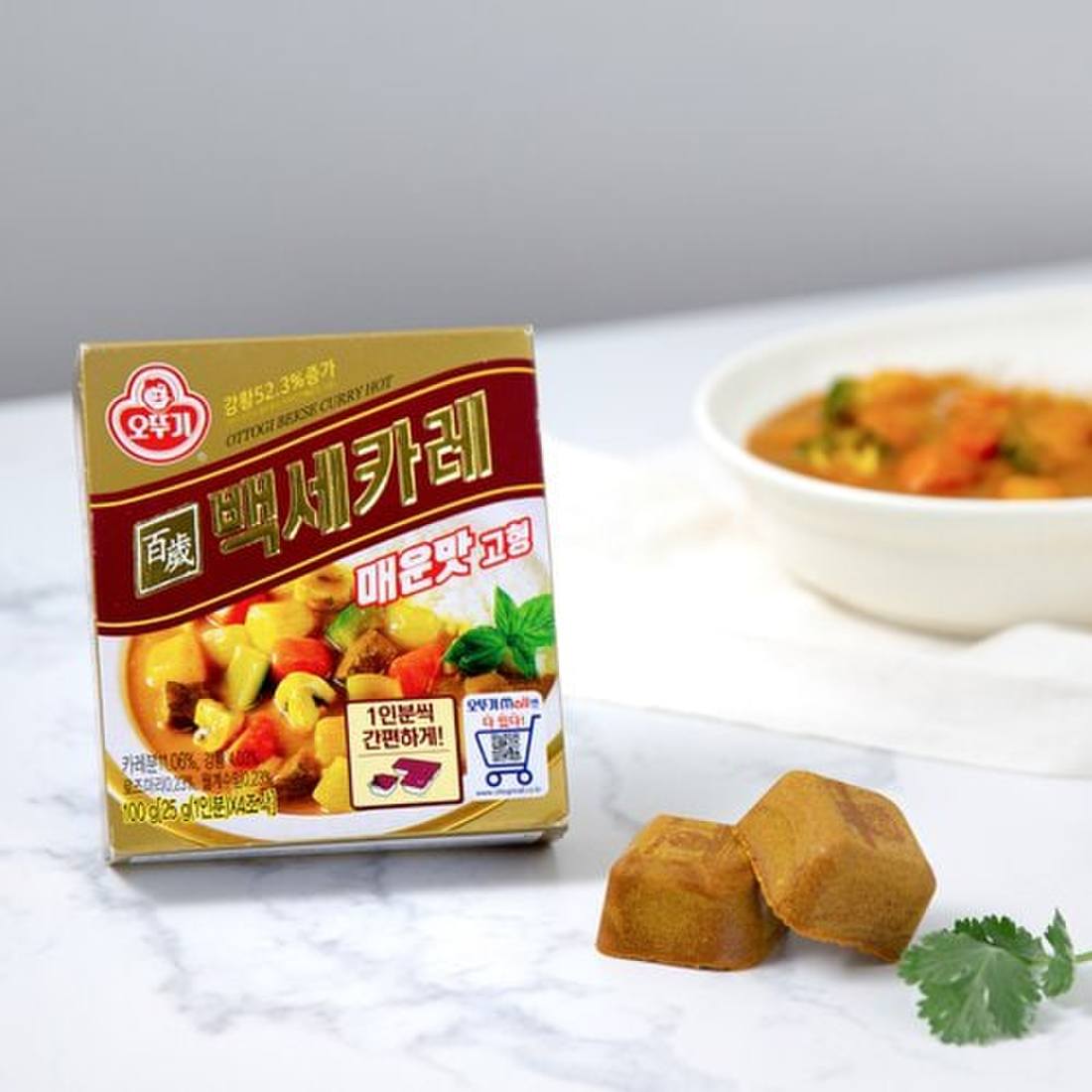 백세카레고형매운맛 240g 썸네일 2