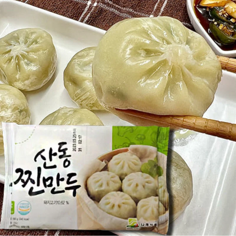 (주)풀그린 찐만두 180g 썸네일 2