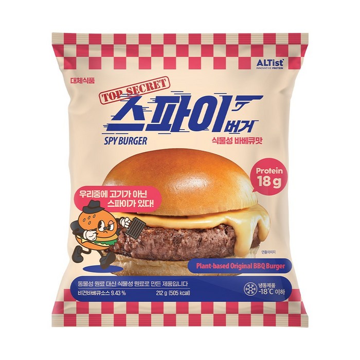 둥지푸드시스템버거로빈1개90g 썸네일 2