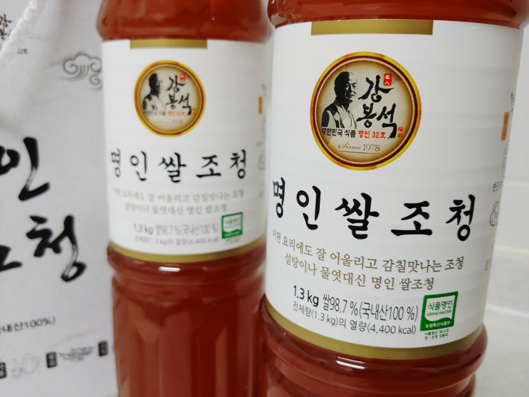 두레촌 두레촌 강봉석명인이만든유기농쌀요리조청 600G x 1EA 썸네일 3