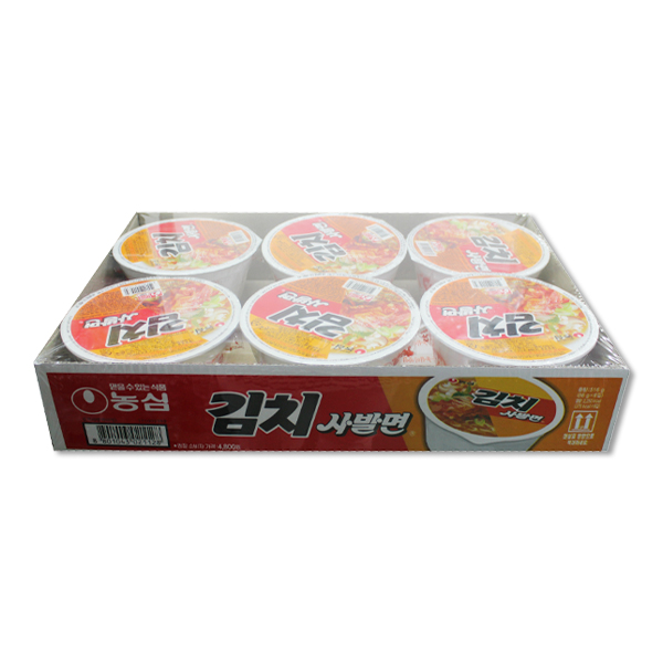 김치 사발면 86G 썸네일 3