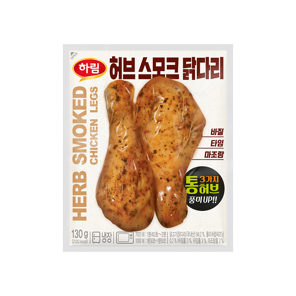 하림 허브맛스모크닭다리 310G x 1EA 썸네일 2