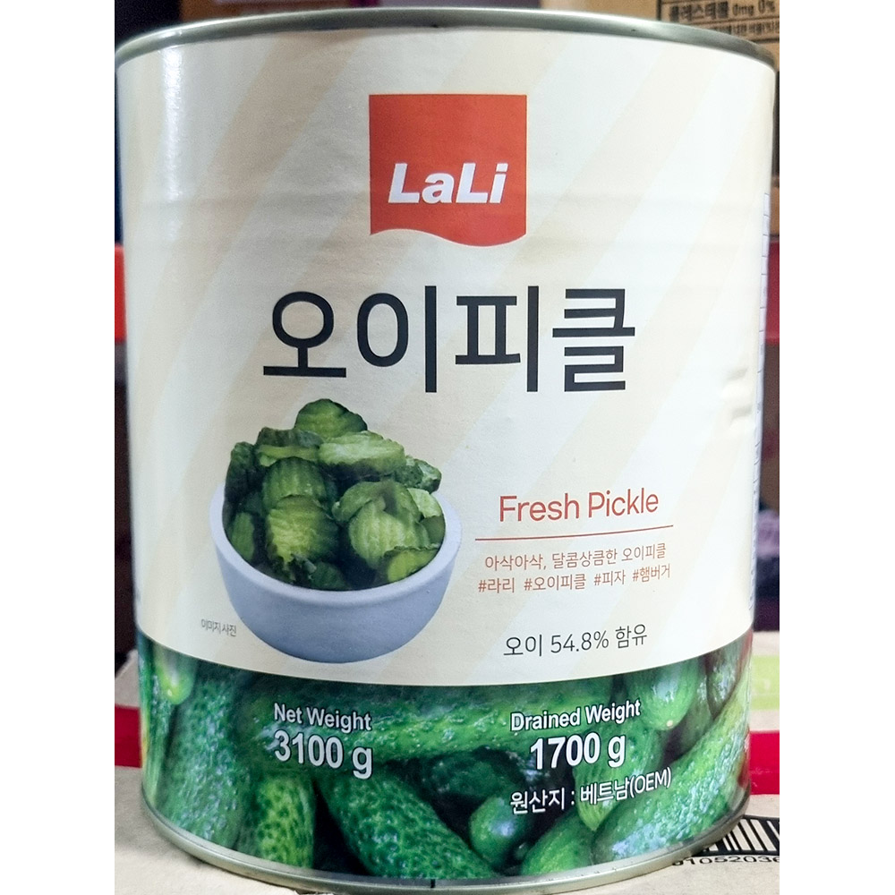 새미찬) 오이피클1kg 썸네일 3