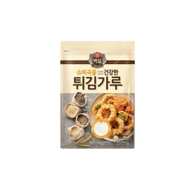 백설 유기농 튀김가루 400g 썸네일 3