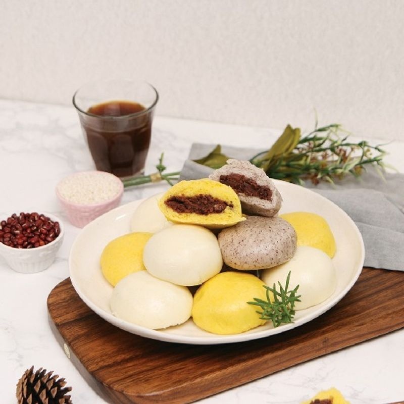 안흥클로렐라찰깨호떡200g 썸네일 3