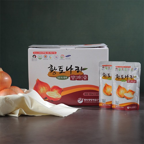 황토나라 팻튠양파즙 100ml*90팩 썸네일 2