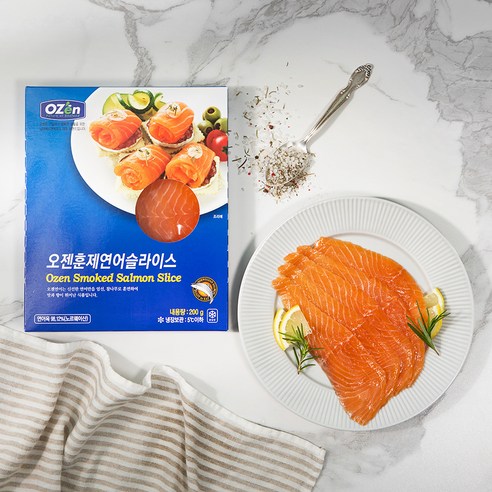 훈제연어슬라이스 300G 썸네일 2
