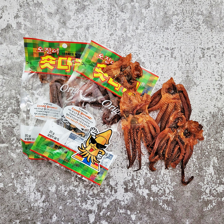 매콤한 오징어숏다리 40g 썸네일 2