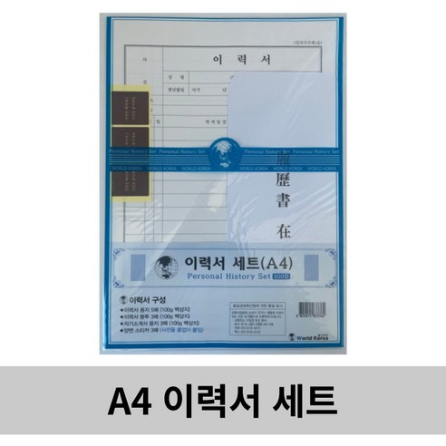 이력서 a4 썸네일 2