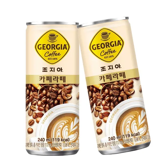 코카콜라 조지아 유러피안 에스프레소 라떼 270G x 20EA 썸네일 2