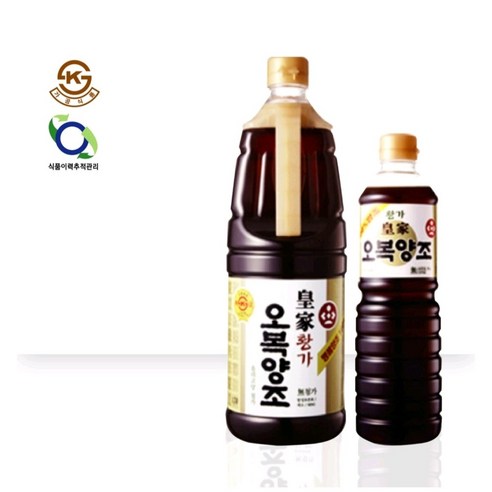 오복양조 황가간장 900ml 썸네일 2