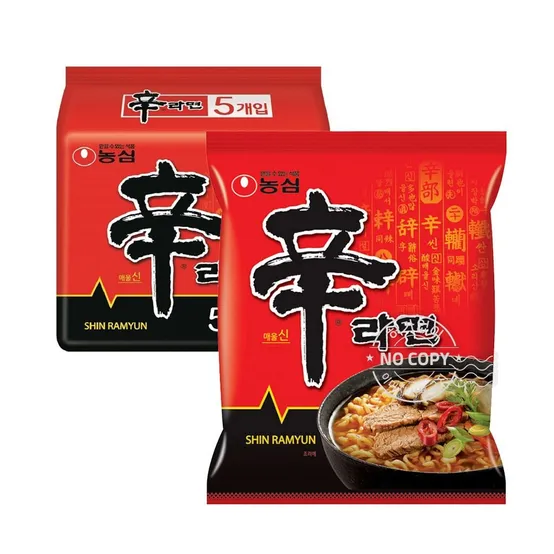 농심모듬해물잡탕면 125Gx30`S 썸네일 2