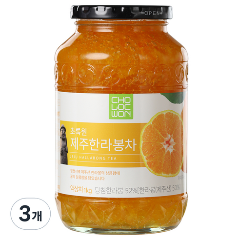 자연주의무농약꿀한라봉차1kg+꿀유자차행사1kg(행사) 썸네일 3